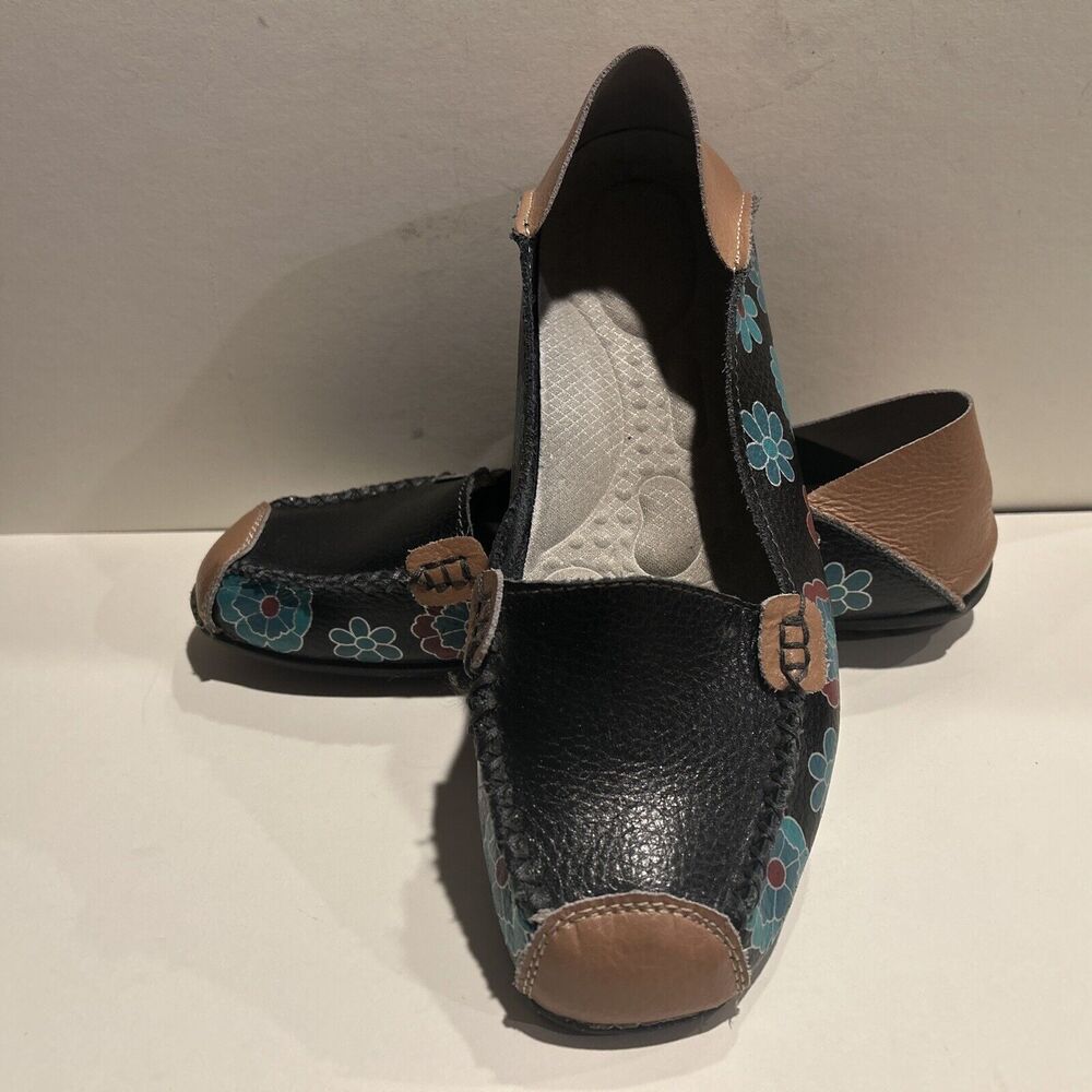 Funky Boho Chic Driver Mocs Size 41